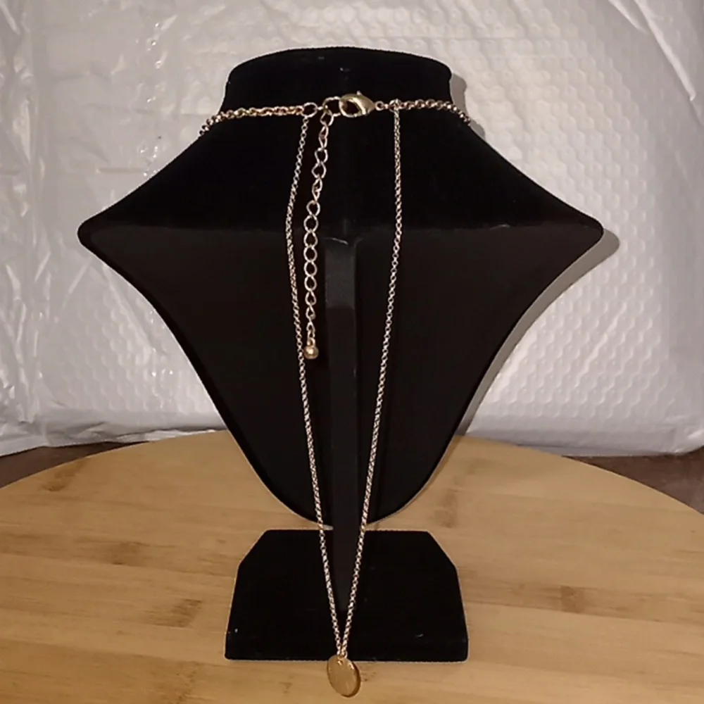 Jasper Stone Goldtone Necklace